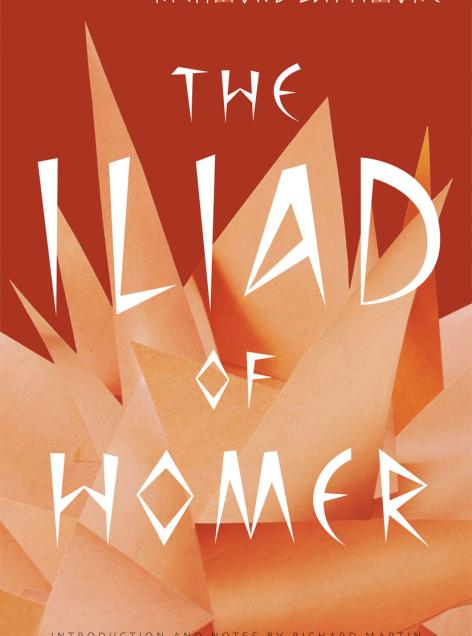 The Iliad by Homer book cover