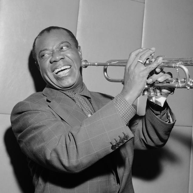 Cover art for Jazz (Louis Armstrong) as part of the Music Humanities syllabus