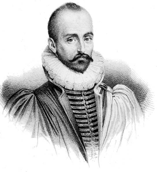 Image of bust of Michel de Montaigne