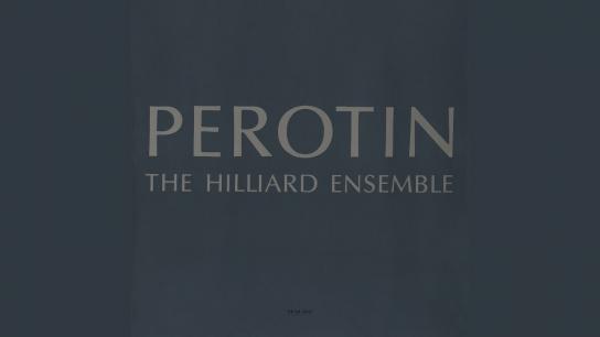 Album cover of recording of Perotin, Viderunt Omnes
