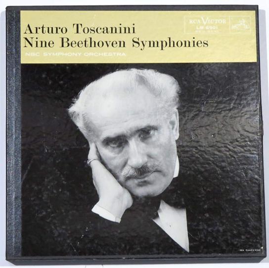 Album cover of recording of Beethoven Symphony 7