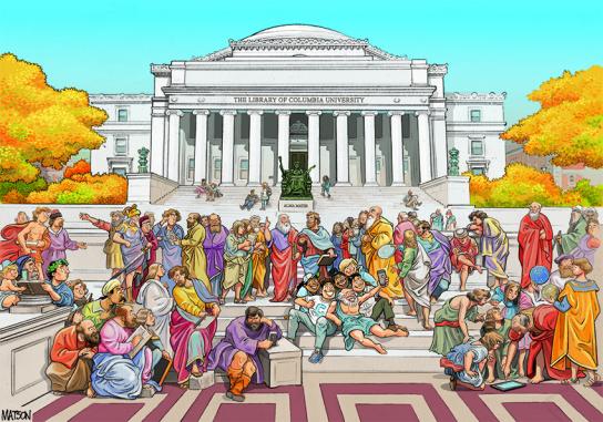 The School of Athens, Who is who