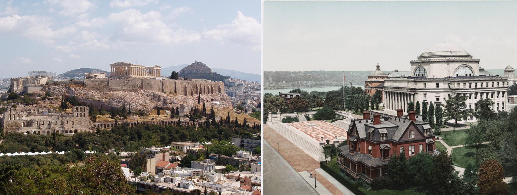 View of the Parthenon