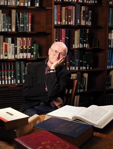 Robert E. Harrist Jr. GSAS’81 seated in his office