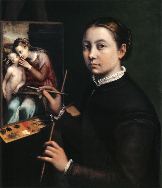 Sofonisba self portrait