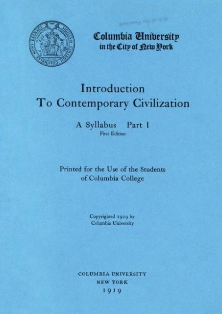 Historic CC syllabus
