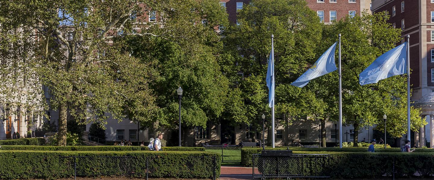 The flags of Columbia College, Columbia University
