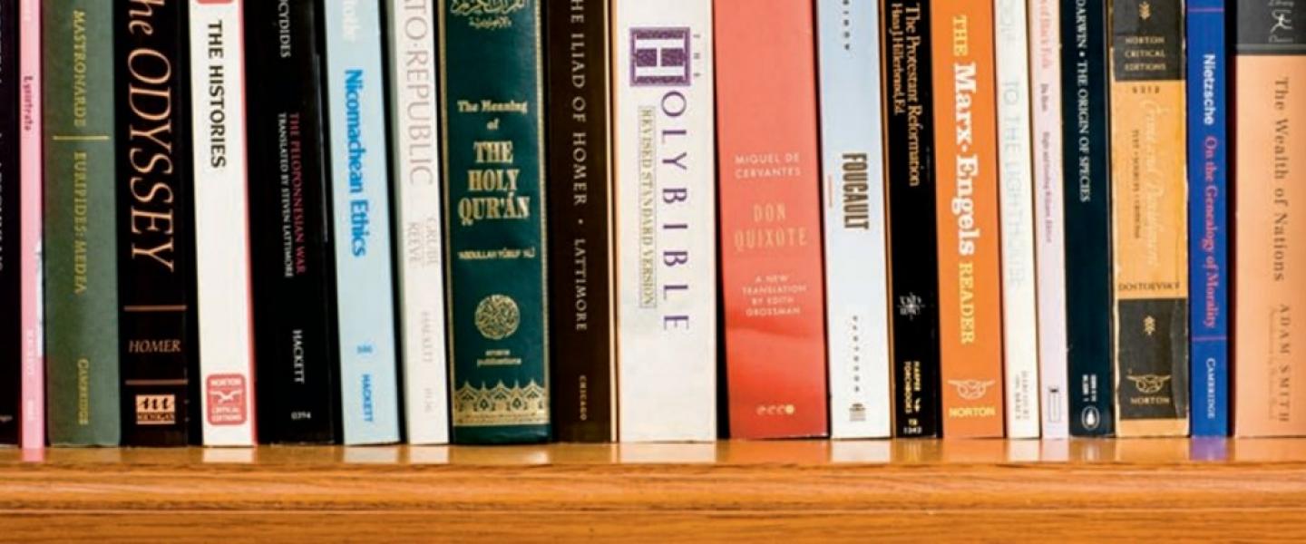 books on a shelf