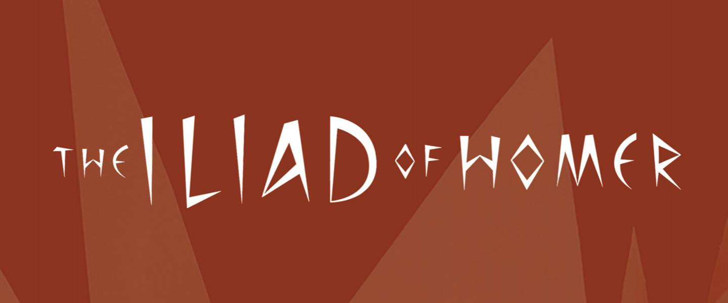 The Iliad by Homer book cover