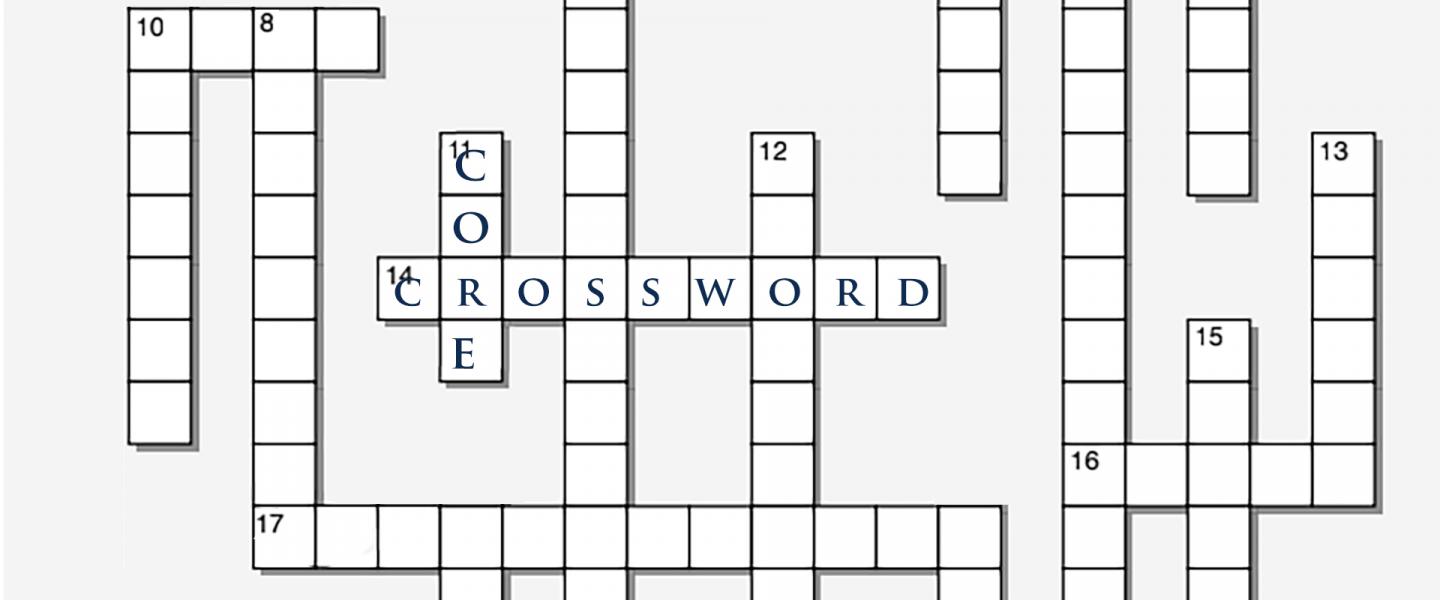 Core Crossword The Core Centennial