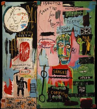 image of "In Italian" by Basquiat