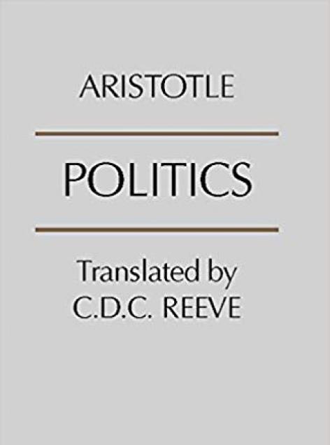 Book cover art for Politics by Aristotle