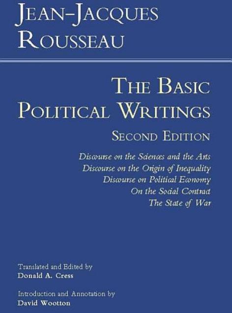 Book cover art for The Basic Political Writings by Rousseau