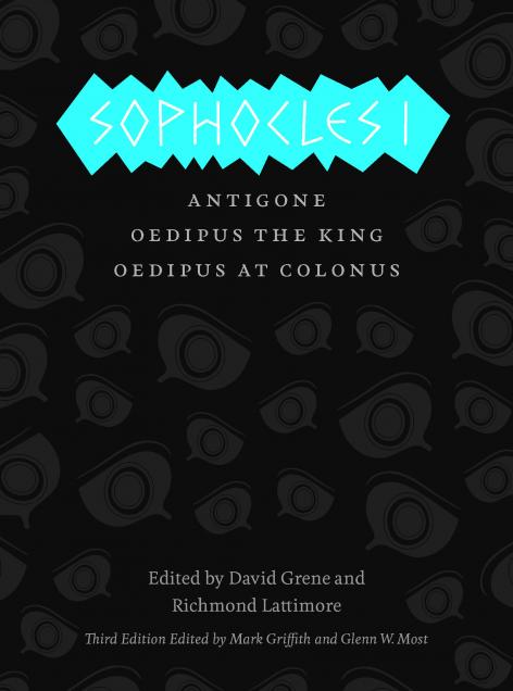 Book cover art for Antigone by Sophocles
