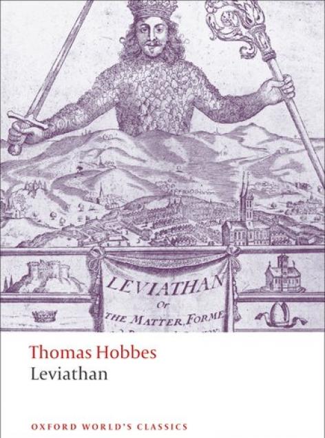 Book cover art for Leviathan by Hobbes