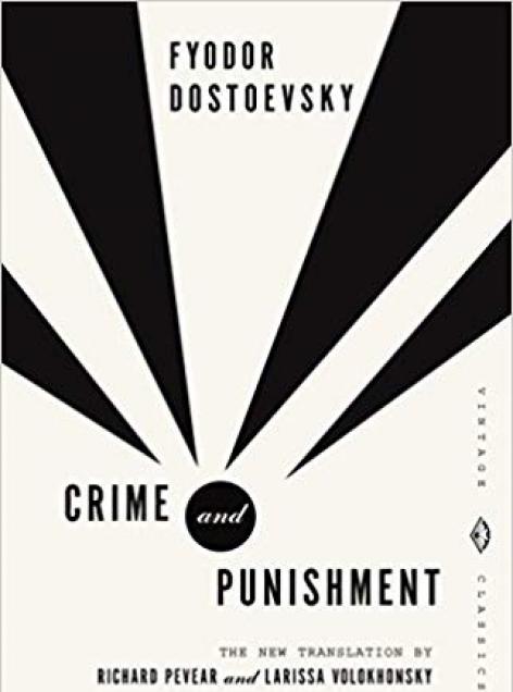 Book cover art for Crime and Punishment by Dostoevsky