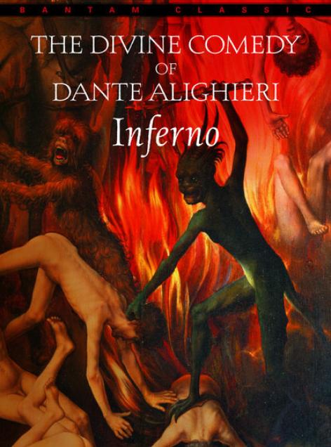 Book cover art for Inferno by Dante