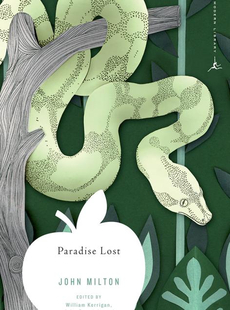 Book cover art for Paradise Lost by Milton