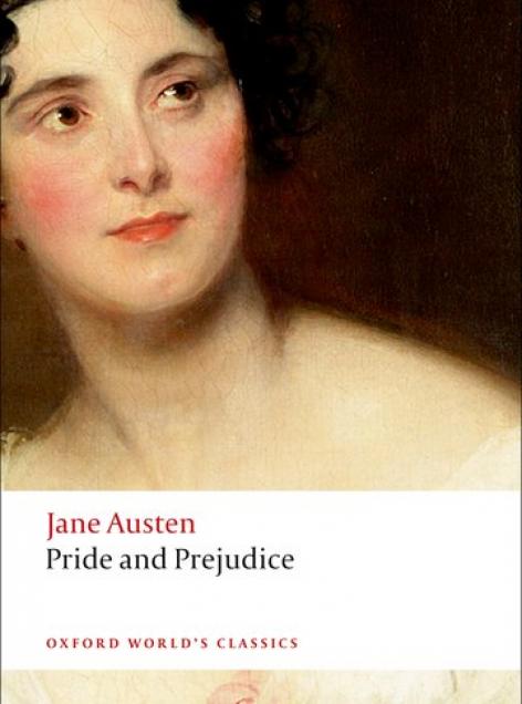 Book cover art for Pride and Prejudice by Austen